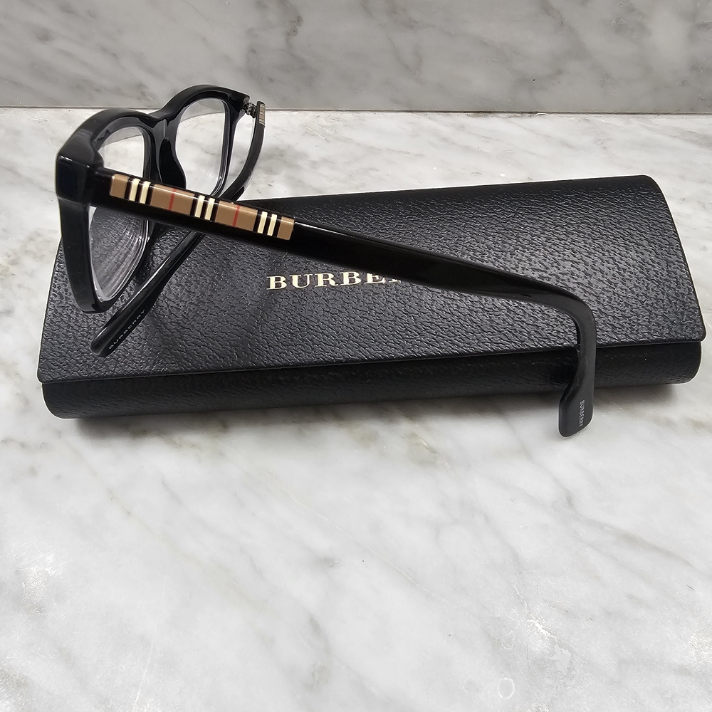 Burberry Black Rectangular Optical Glasses - image 3